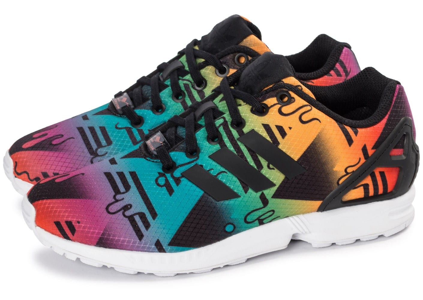 adidas zx flux multicolor homme